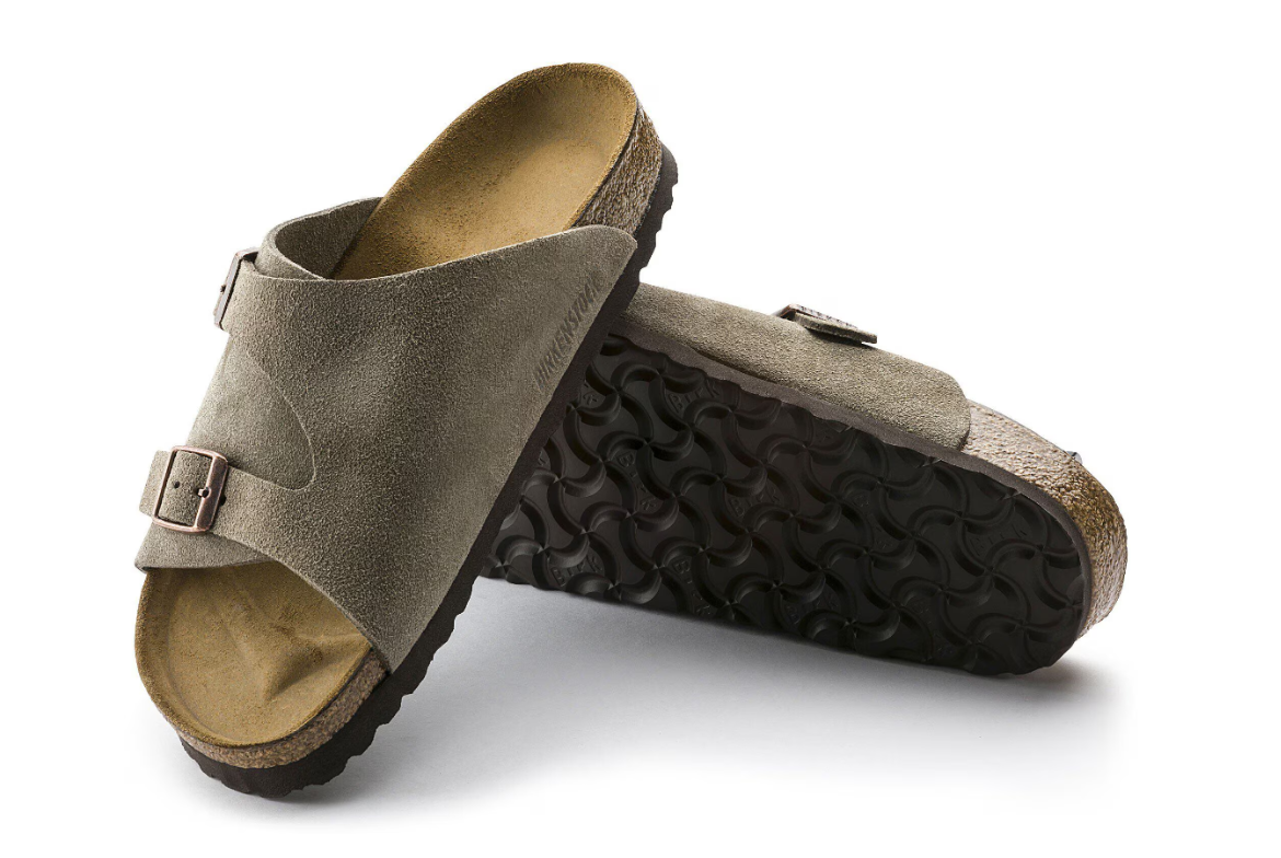 Birkenstock Zurich Suede Leather Taupe