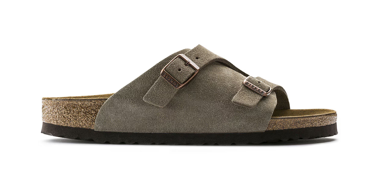 Birkenstock Zurich Suede Leather Taupe
