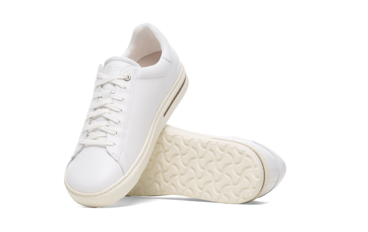 Birkenstock Bend Low Natural Leather - White, Narrow