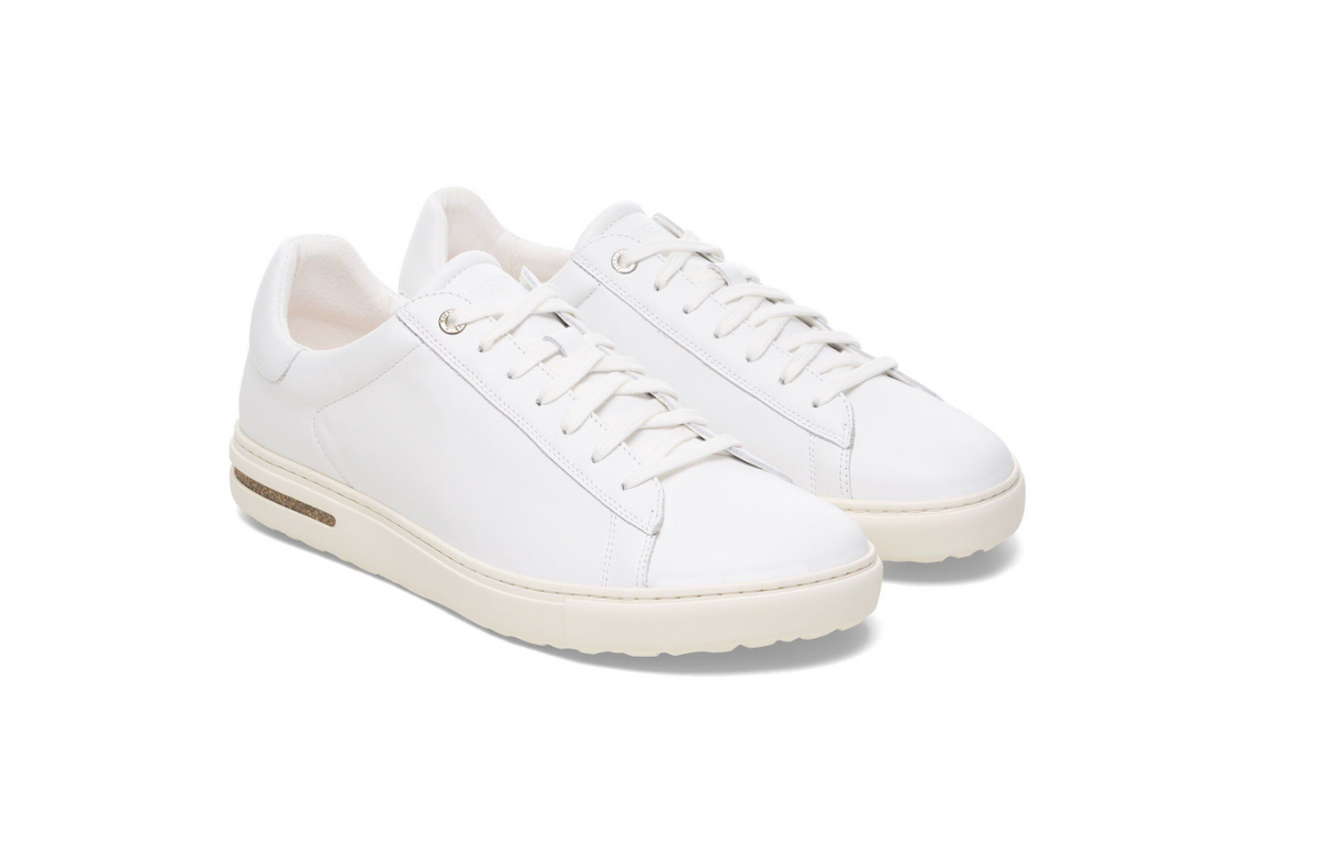 Birkenstock Bend Low Natural Leather - White, Narrow
