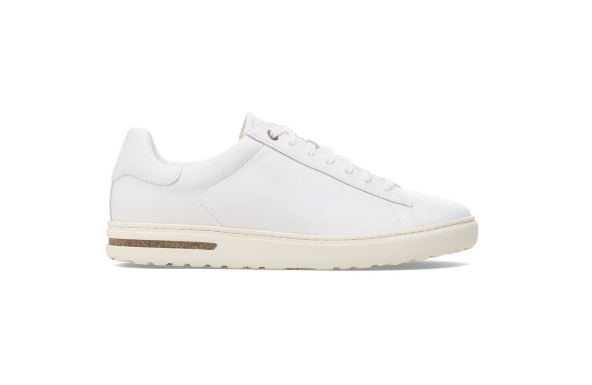 Birkenstock Bend Low Natural Leather - White, Narrow