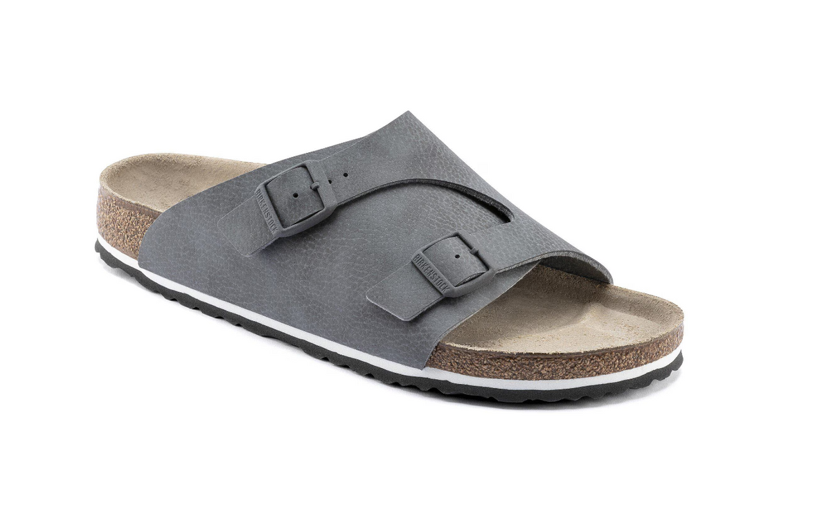 Birkenstock Zürich Soft Footbed Birko-Flor Desert Soil Gray