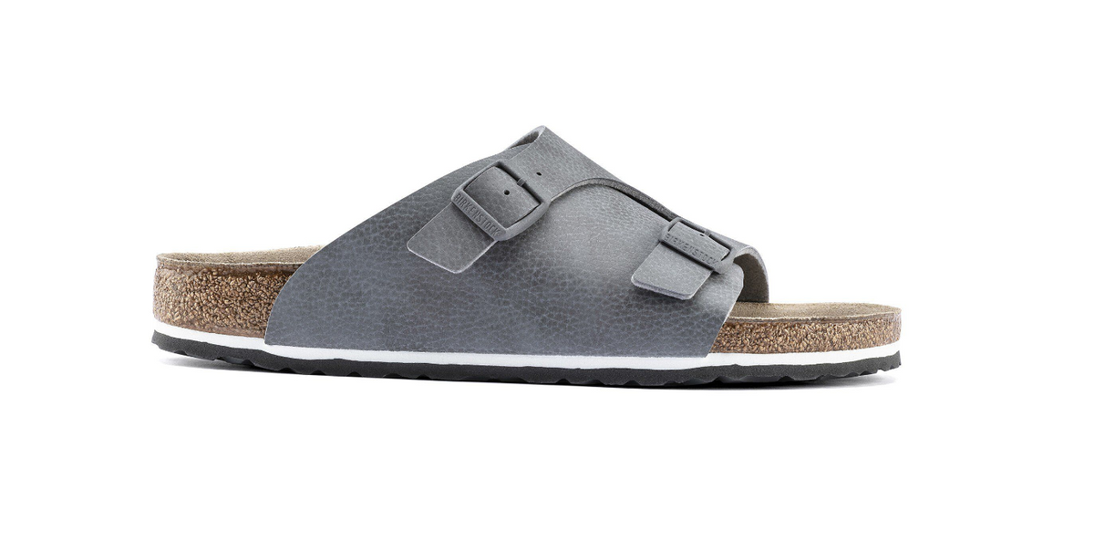 Birkenstock Zürich Soft Footbed Birko-Flor Desert Soil Gray