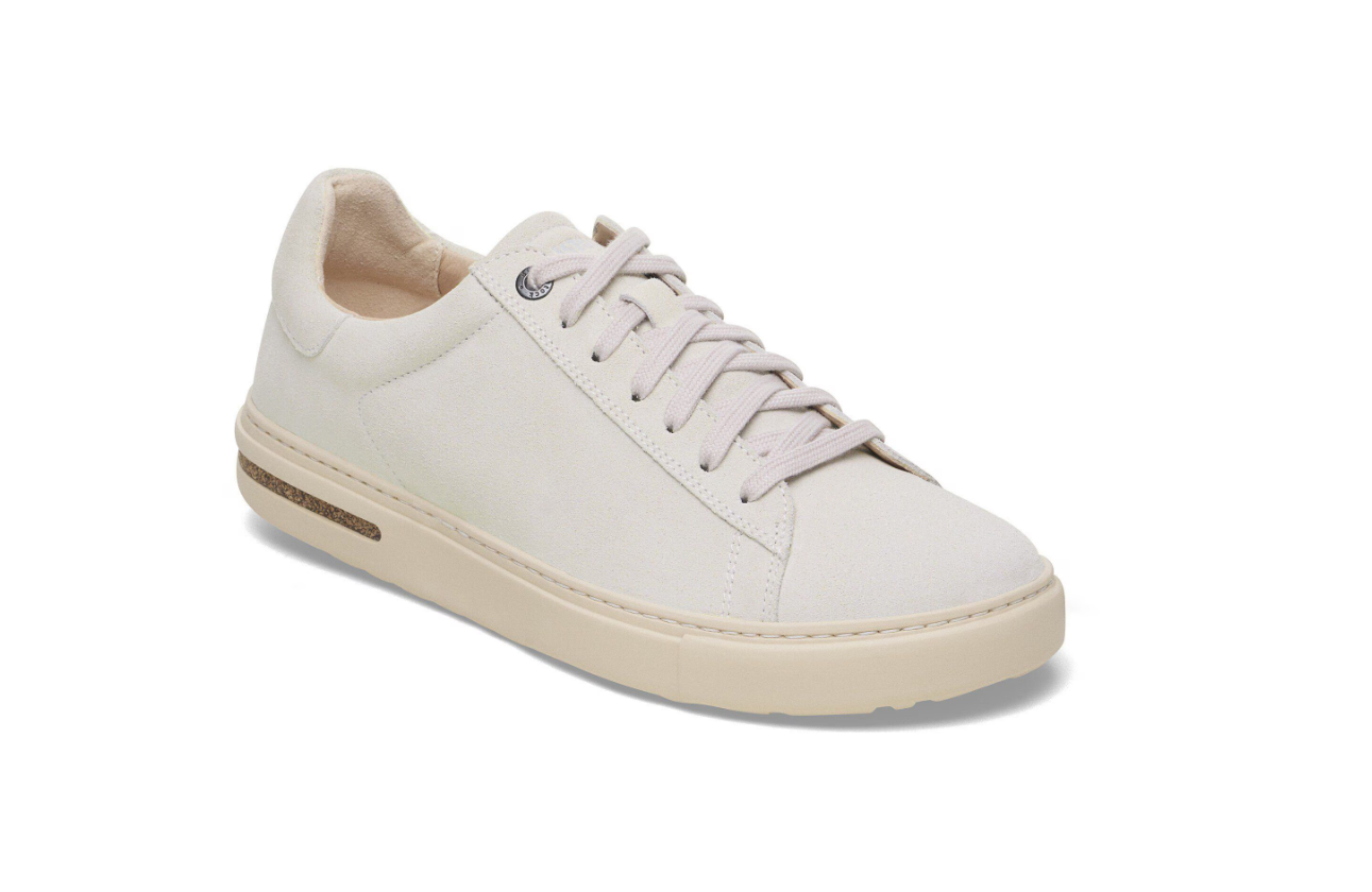 Birkenstock Bend Low Suede Leather Antique White