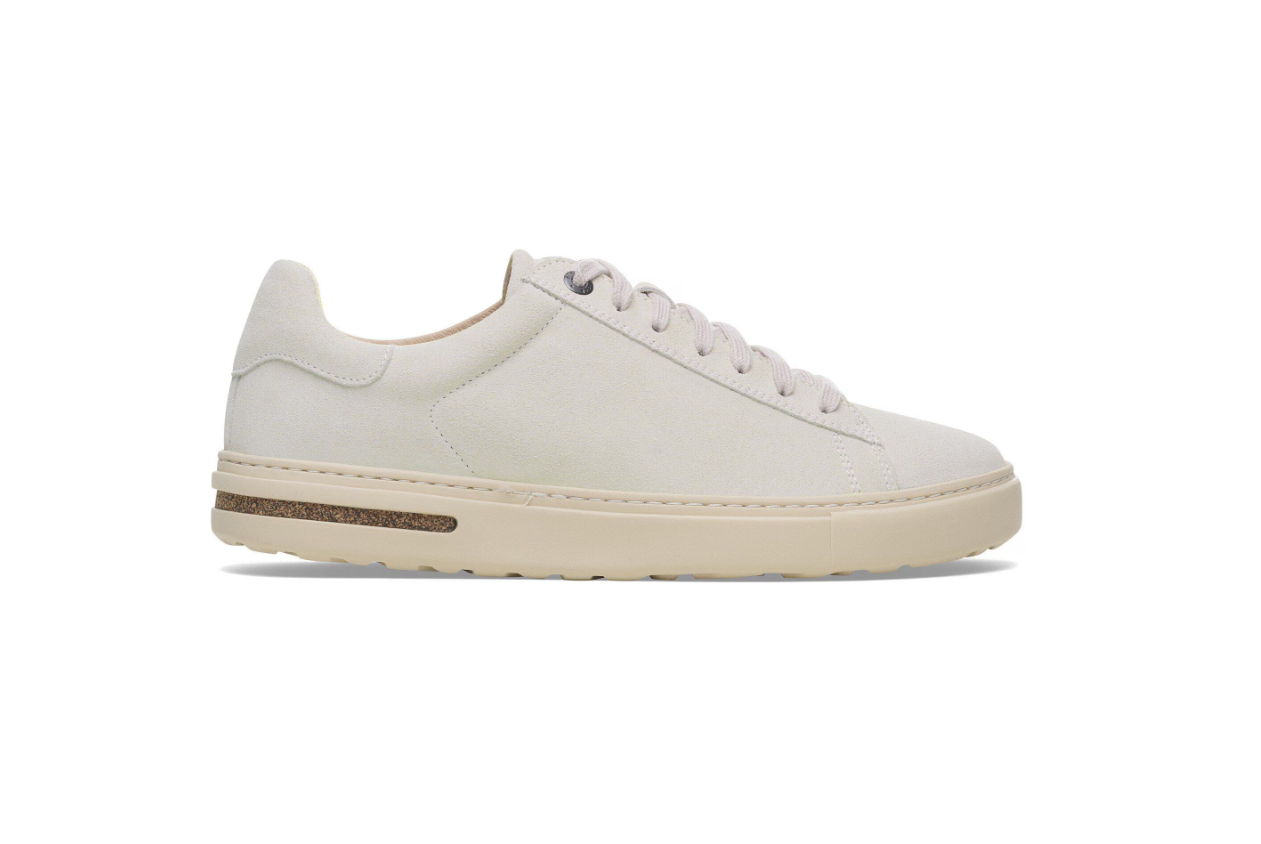 Birkenstock Bend Low Suede Leather Antique White