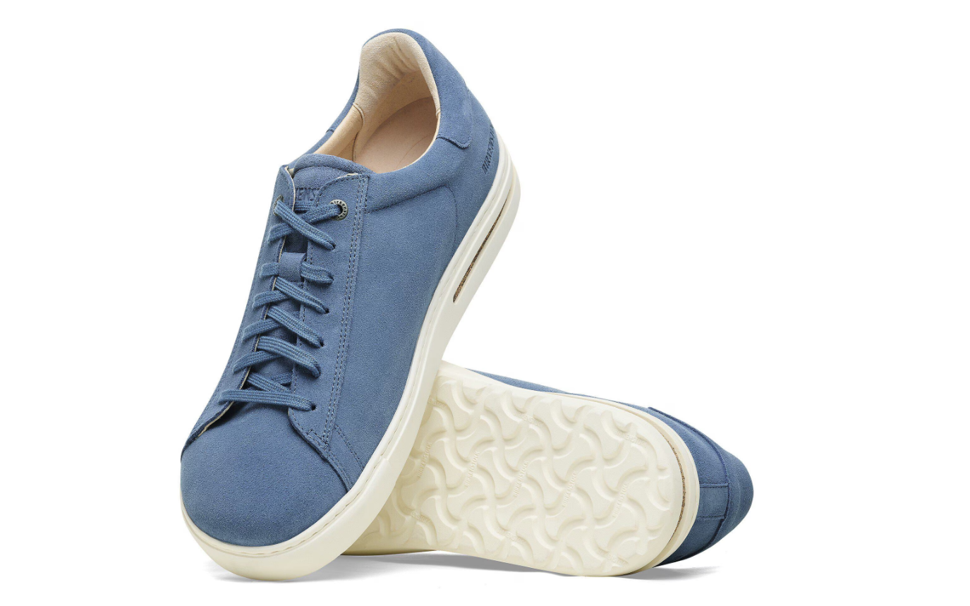 Birkenstock Bend Low Suede Leather Elemental Blue