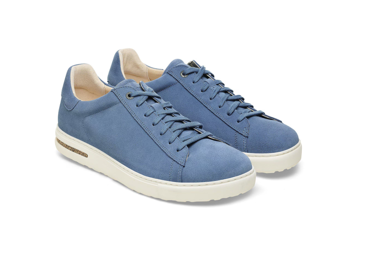 Birkenstock Bend Low Suede Leather Elemental Blue