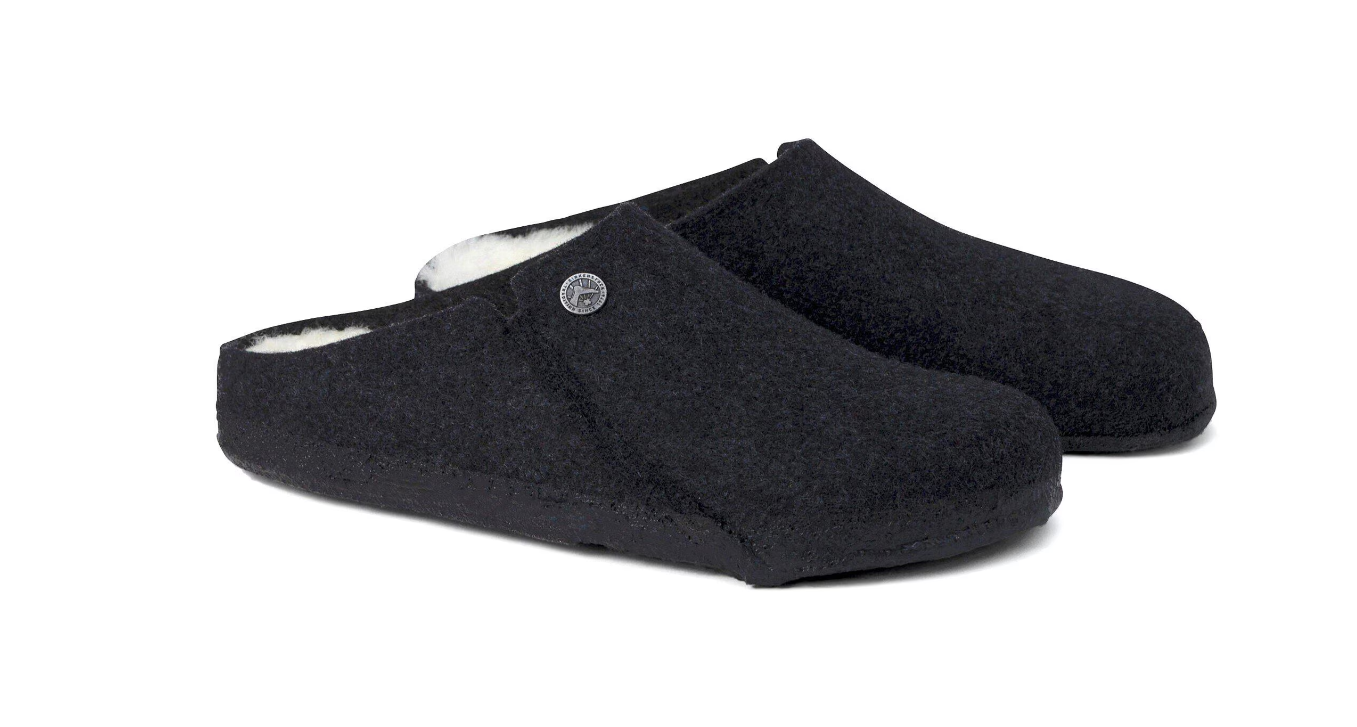 Birkenstock Zermatt Shearling Wool Felt Anthracite