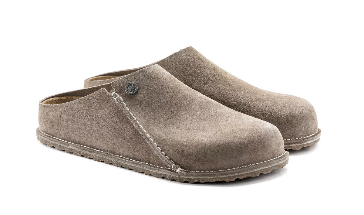 Birkenstock Zermatt Premium Suede Leather  - Taupe, Narrow