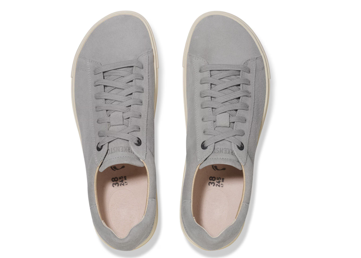 Birkenstock Bend Low Suede Leather Stone Coin