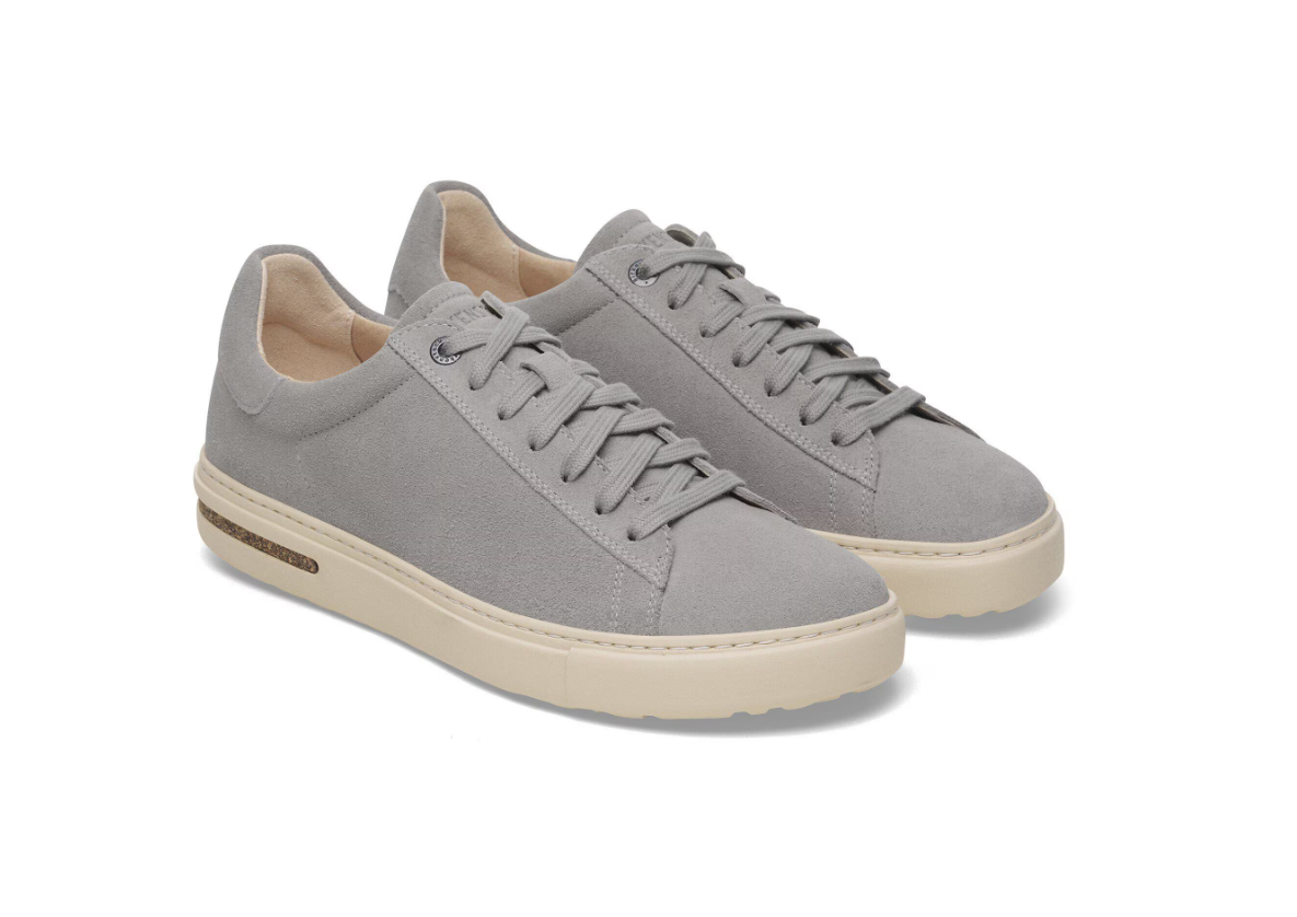 Birkenstock Bend Low Suede Leather Stone Coin