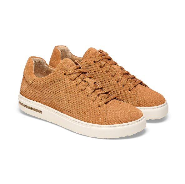 Birkenstock Bend Low Suede Leather Embossed Cork Brown