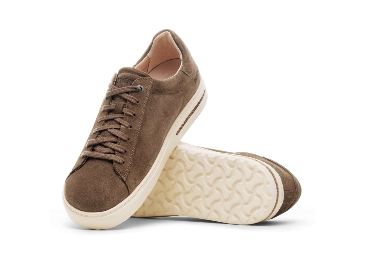 Birkenstock Bend Low Suede Leather Dark Tea