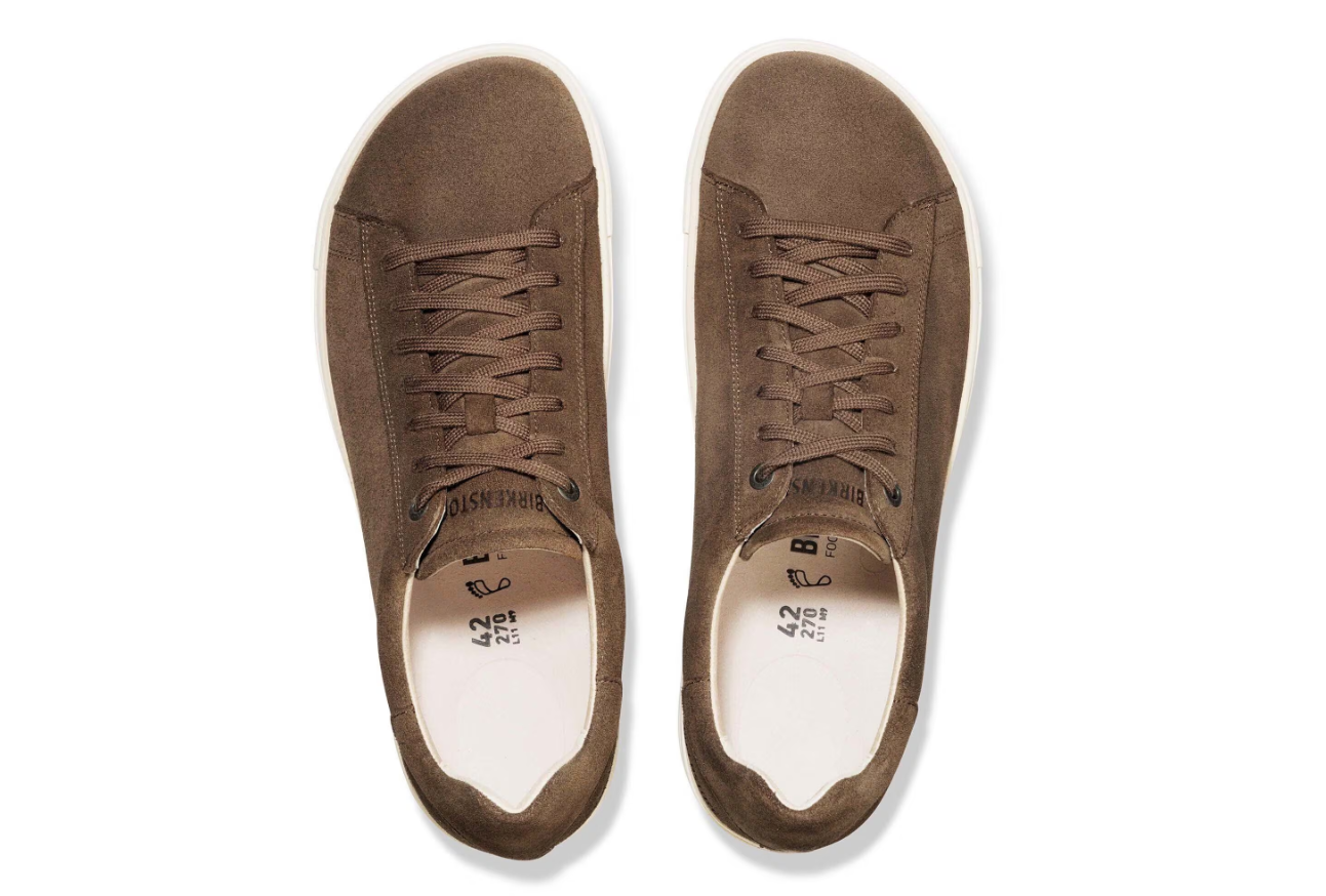 Birkenstock Bend Low Suede Leather Dark Tea