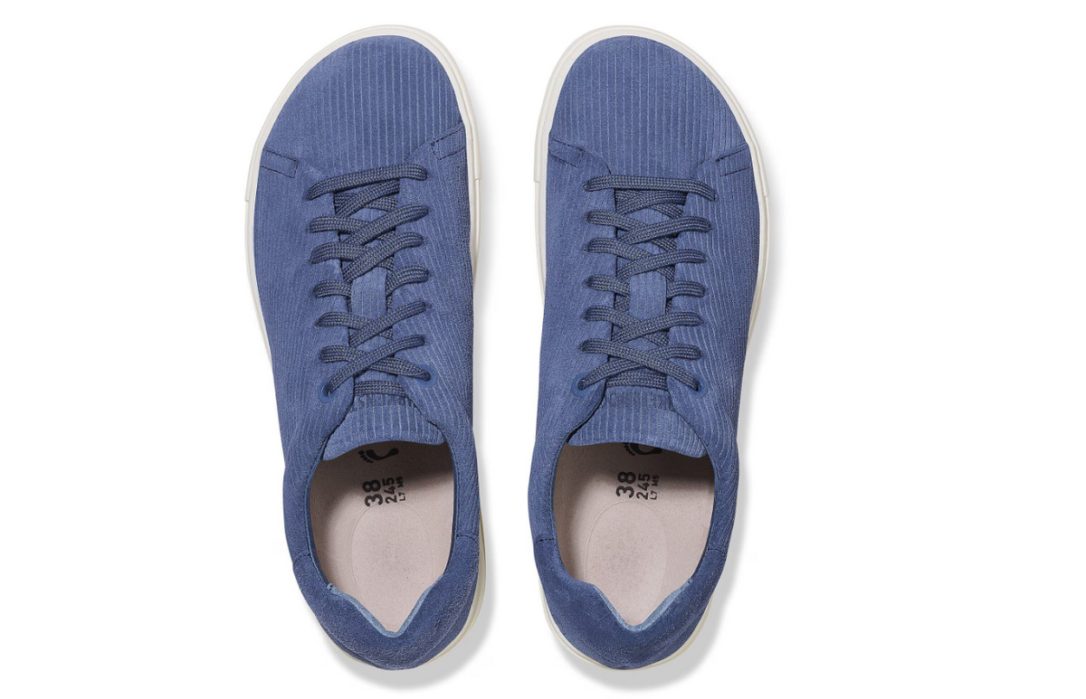 Birkenstock Bend Low Suede Embossed Corduroy Indigo