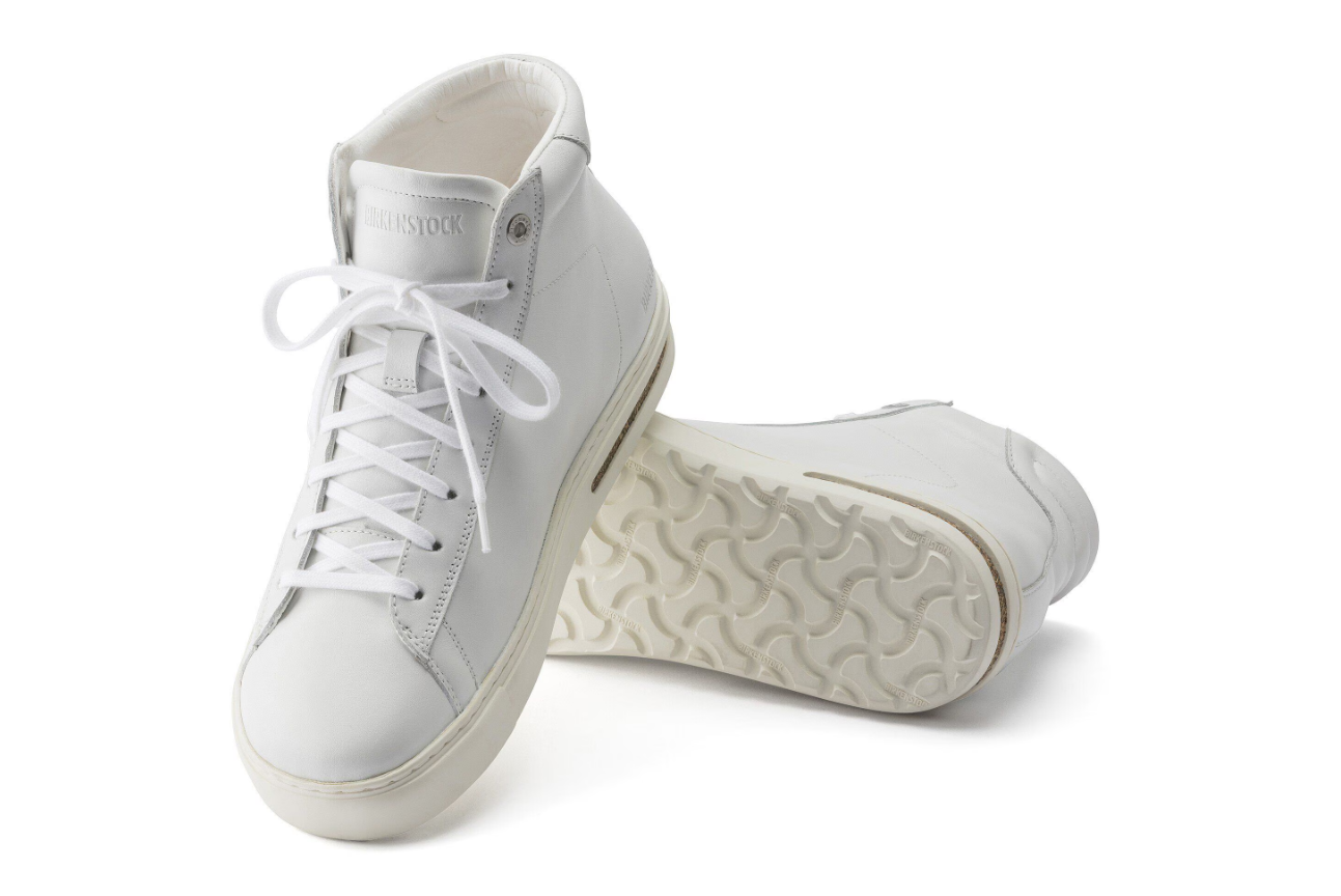 Birkenstock Bend Mid Natural Leather White