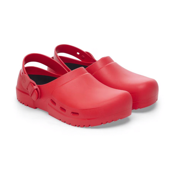 Birkenstock Birki Air 2.0 Active Red Polyurethane Professional Clog