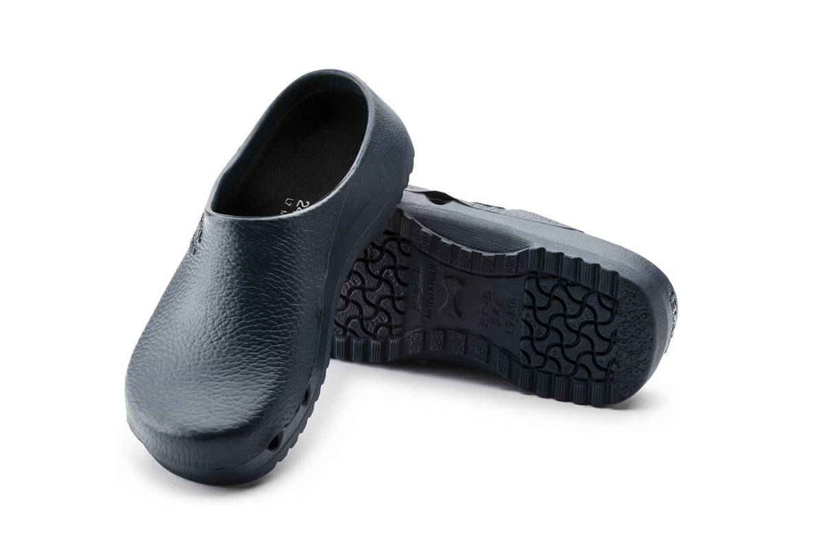 Birkenstock Birki Air Antistatic Polyurethane Clog Antistatic - Blue, Regular
