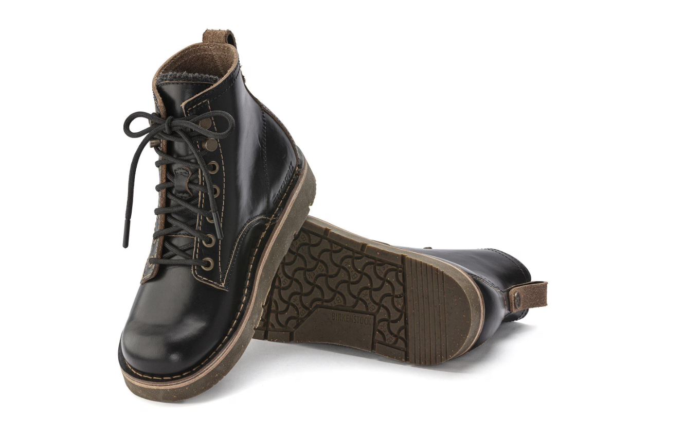 Birkenstock Birmingham Lace Men Oiled Leather Black