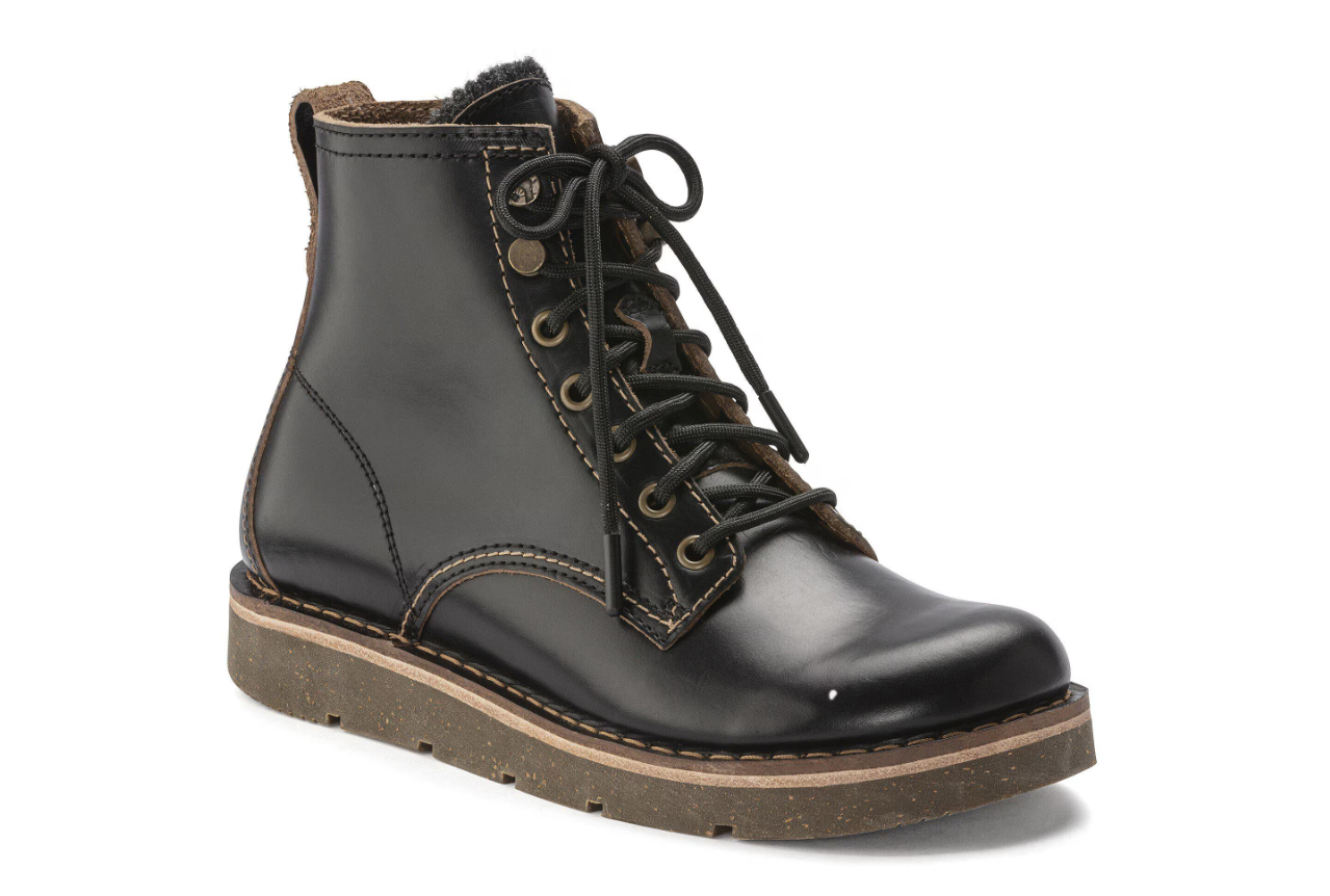 Birkenstock Birmingham Lace Men Oiled Leather Black