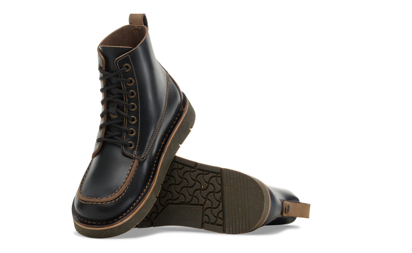 Birkenstock Birmingham Moc Oiled Leather Black
