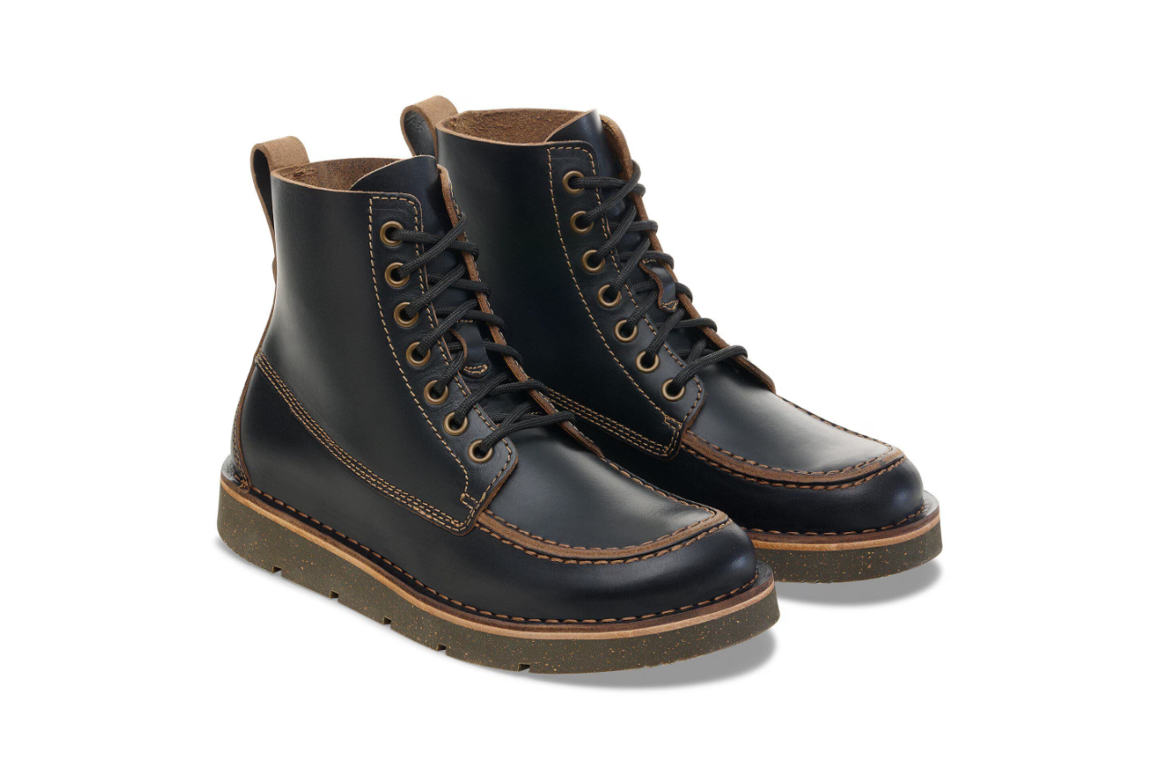 Birkenstock Birmingham Moc Oiled Leather Black