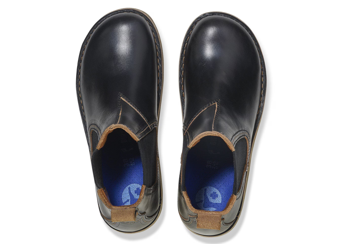 Birkenstock Birmingham Slip On Oiled Leather Black