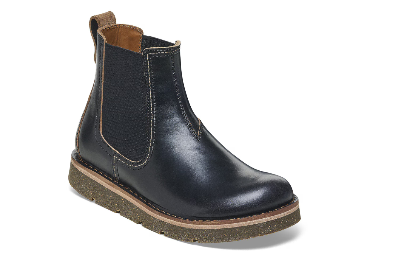 Birkenstock Birmingham Slip On Oiled Leather Black