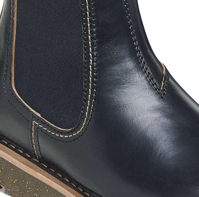 Birkenstock Birmingham Slip On Oiled Leather Black