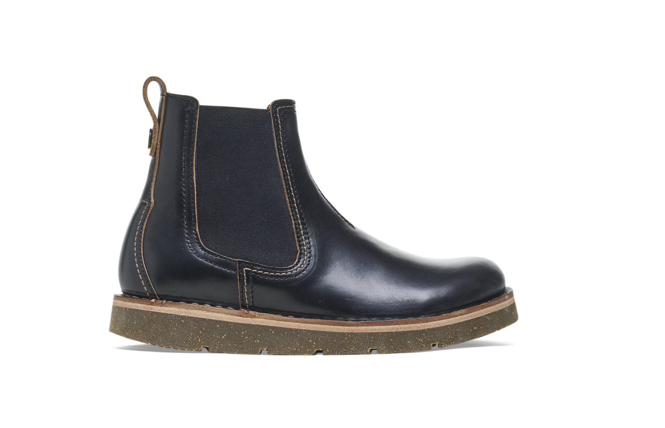 Birkenstock Birmingham Slip On Oiled Leather Black