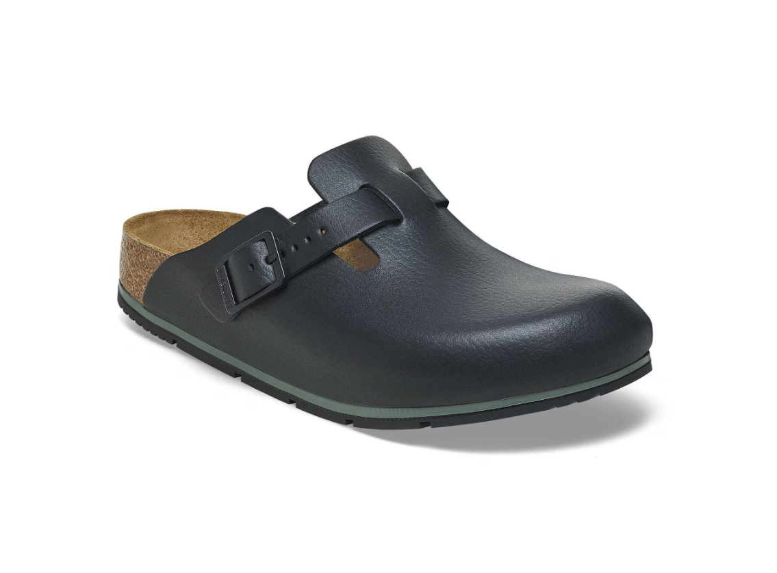 Birkenstock Boston Pro Natural Leather Black