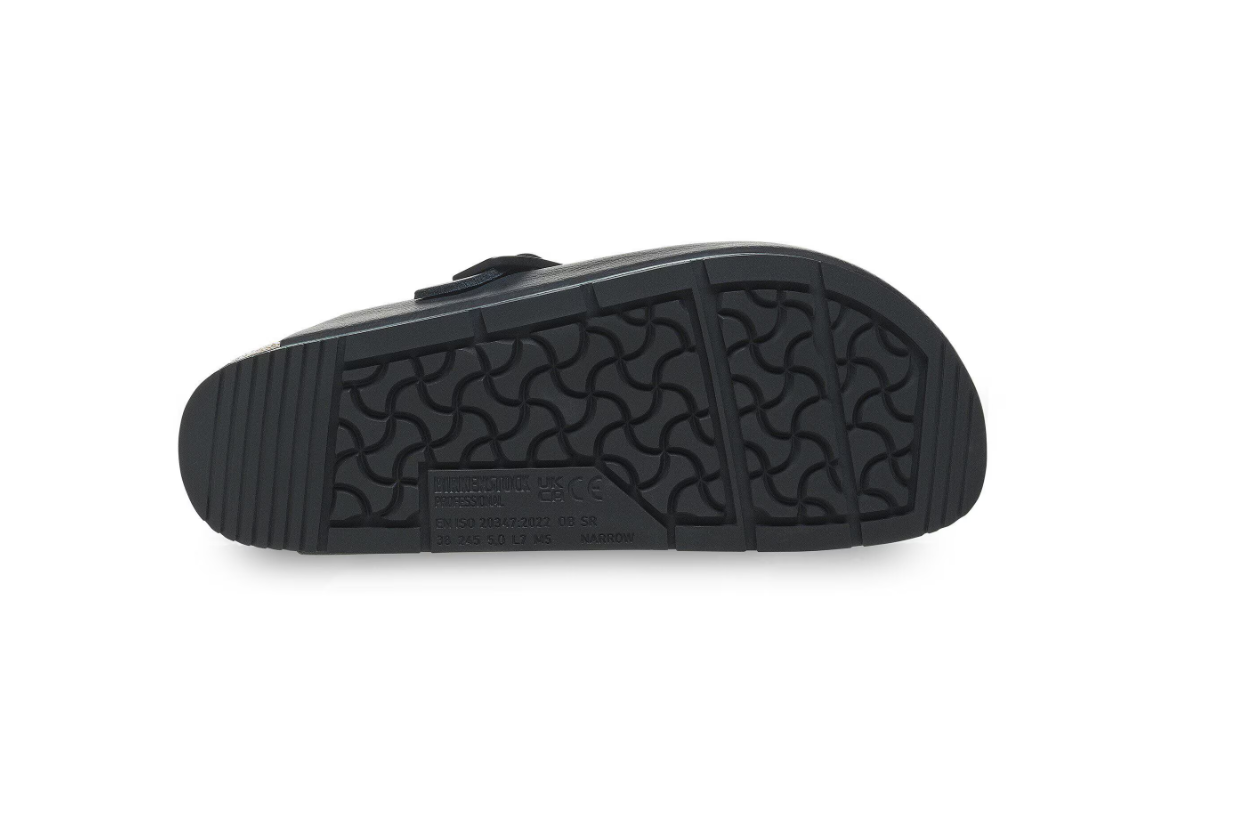 Birkenstock Boston Pro Natural Leather Black