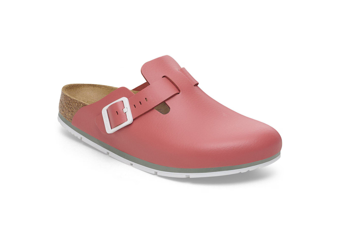 Birkenstock Boston Pro Natural Leather Mars Red