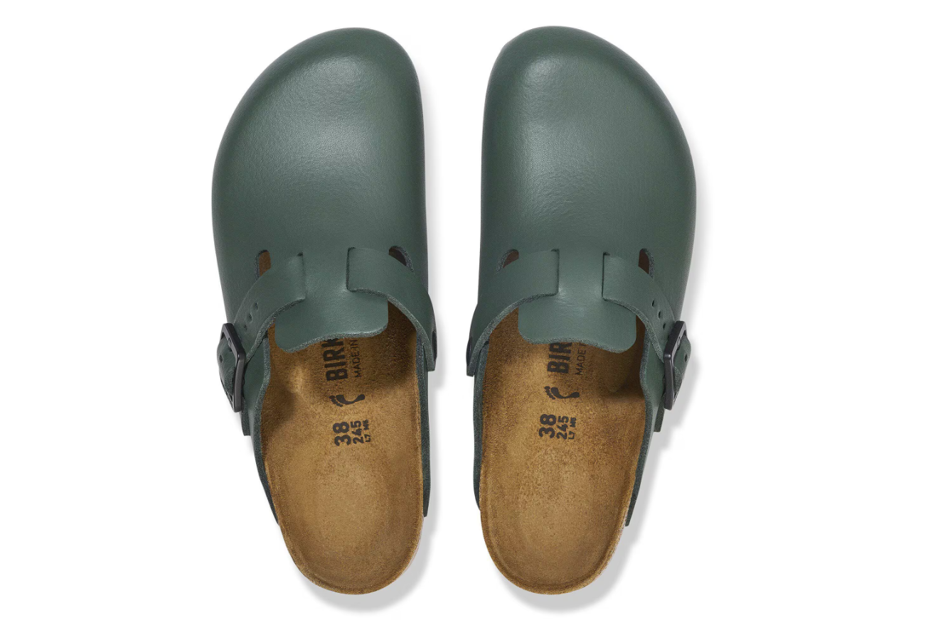 Birkenstock Boston Pro Natural Leather Thyme