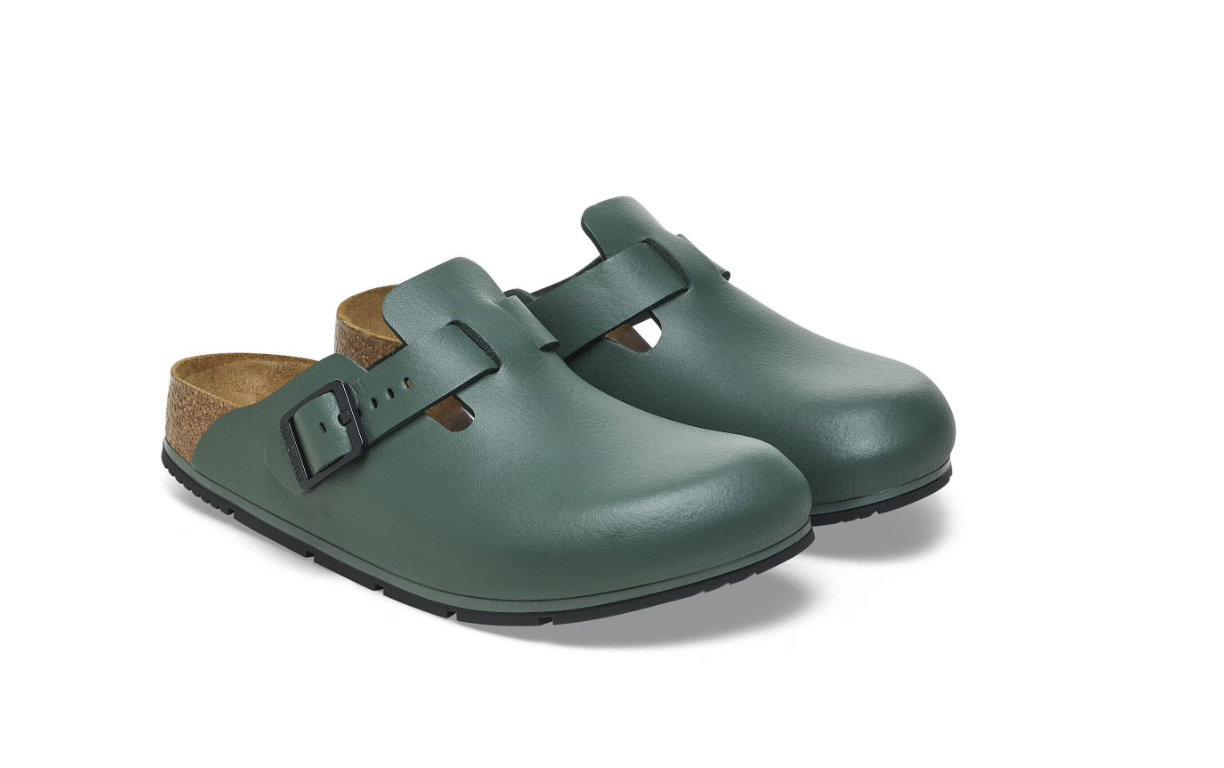 Birkenstock Boston Pro Natural Leather Thyme