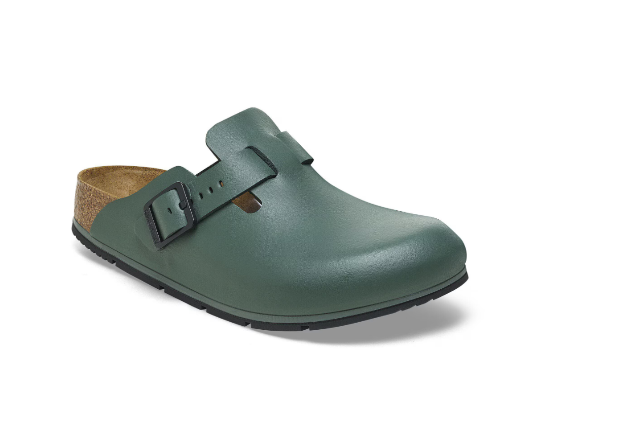 Birkenstock Boston Pro Natural Leather Thyme
