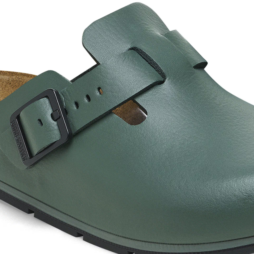 Birkenstock Boston Pro Natural Leather Thyme