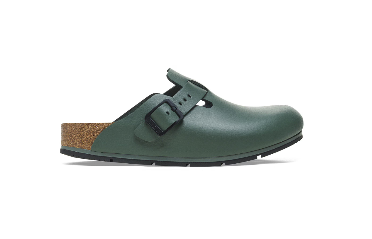 Birkenstock Boston Pro Natural Leather Thyme