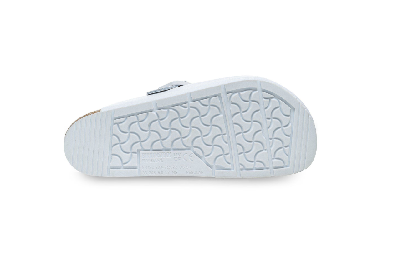 Birkenstock Boston Pro Natural Leather White