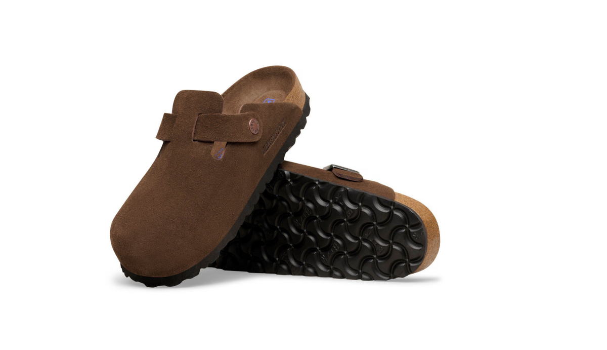 Birkenstock Boston Soft Footbed Suede Carafe