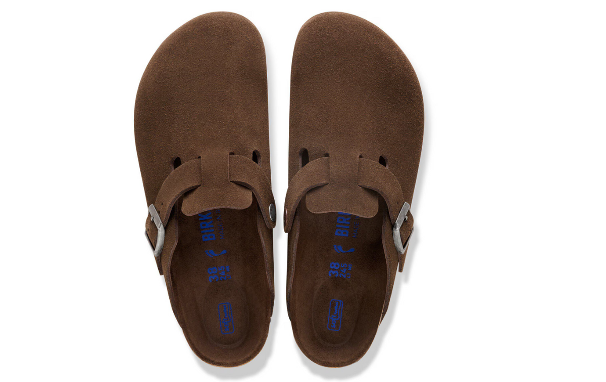 Birkenstock Boston Soft Footbed Suede Carafe