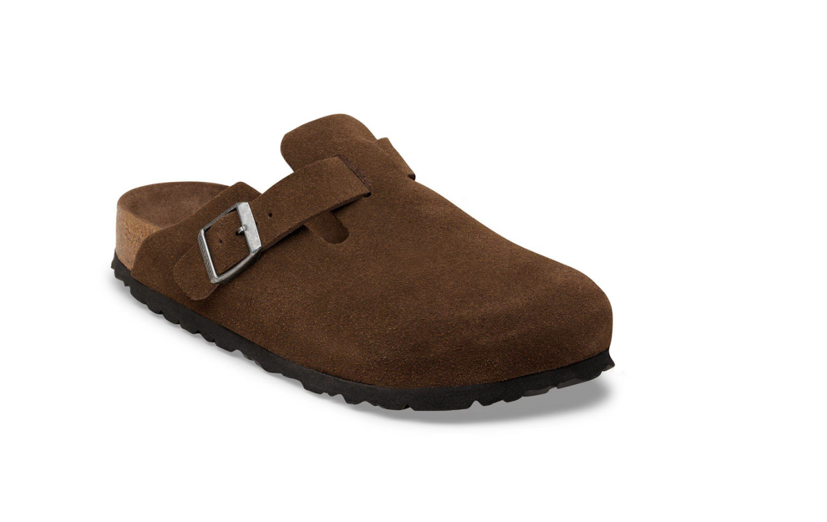 Birkenstock Boston Soft Footbed Suede Carafe