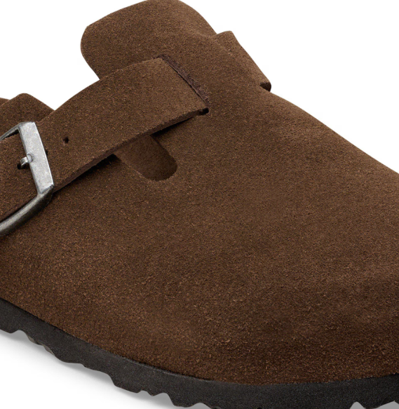 Birkenstock Boston Soft Footbed Suede Carafe