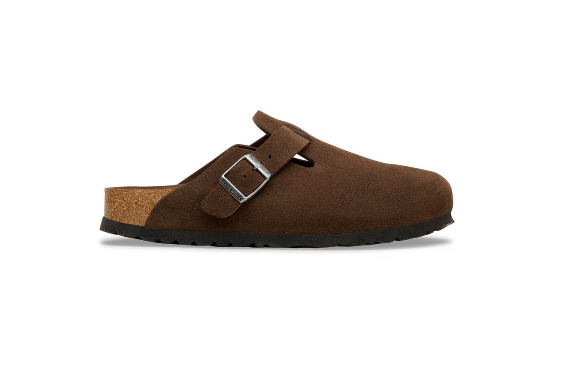 Birkenstock Boston Soft Footbed Suede Carafe