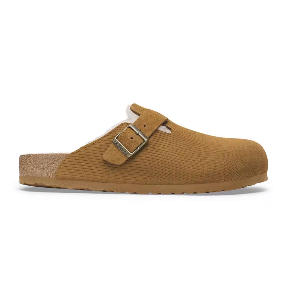 Birkenstock Boston VL Corduroy Teddy Shearling Clog