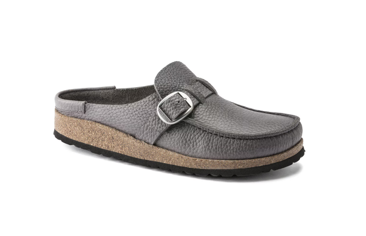 Birkenstock Buckley Natural Leather Gray