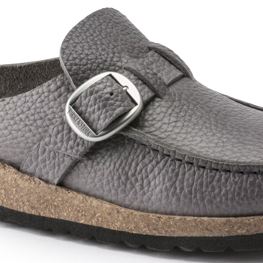 Birkenstock Buckley Natural Leather Gray