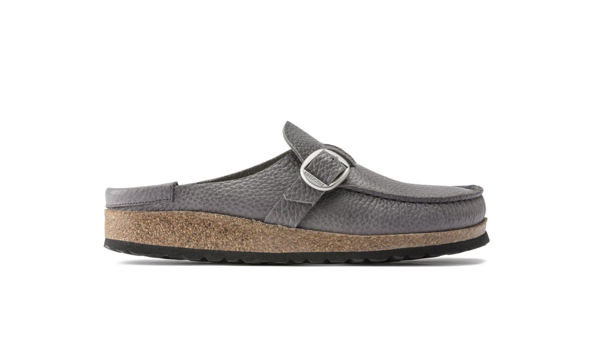Birkenstock Buckley Natural Leather Gray