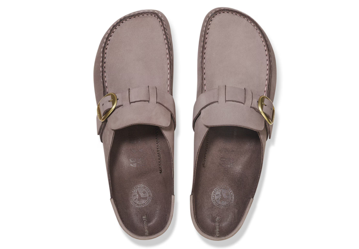 Birkenstock Buckley Nubuck Leather Faded Purple