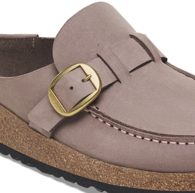 Birkenstock Buckley Nubuck Leather Faded Purple